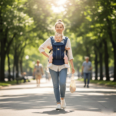 徒歩・公共交通機関がメインの場合の抱っこ紐